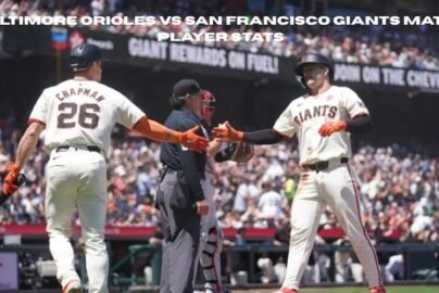 baltimore orioles vs san francisco giants match player stats