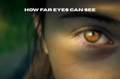 how far eyes can see